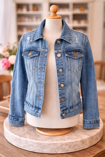 Facebook Live Jean Jacket